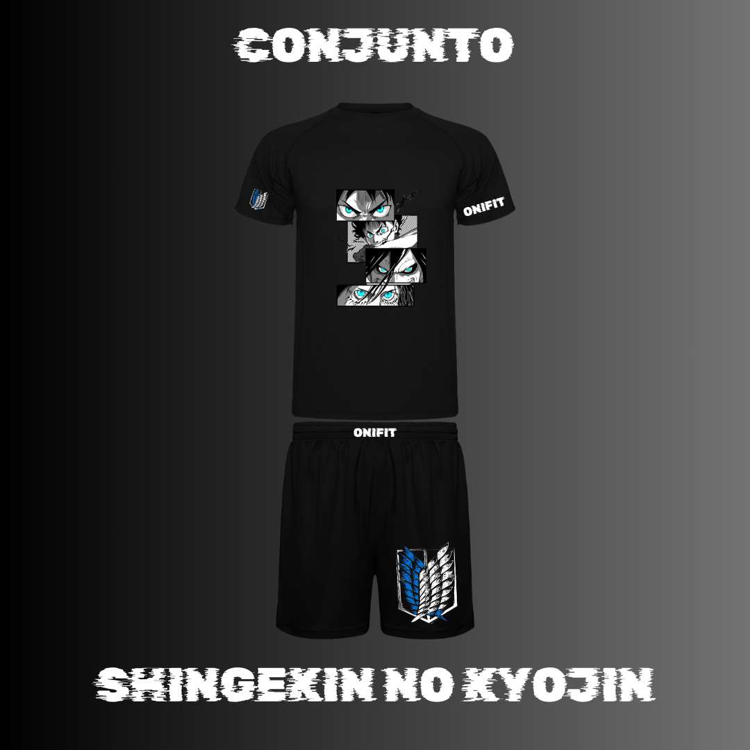 CONJUNTO SHORT SHINGEKIN