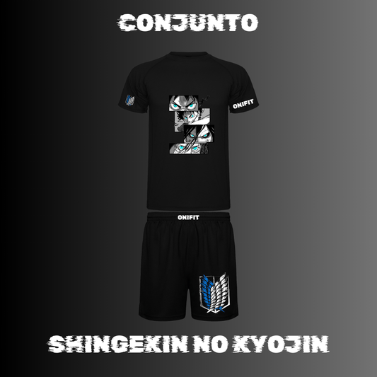 CONJUNTO SHORT SHINGEKIN